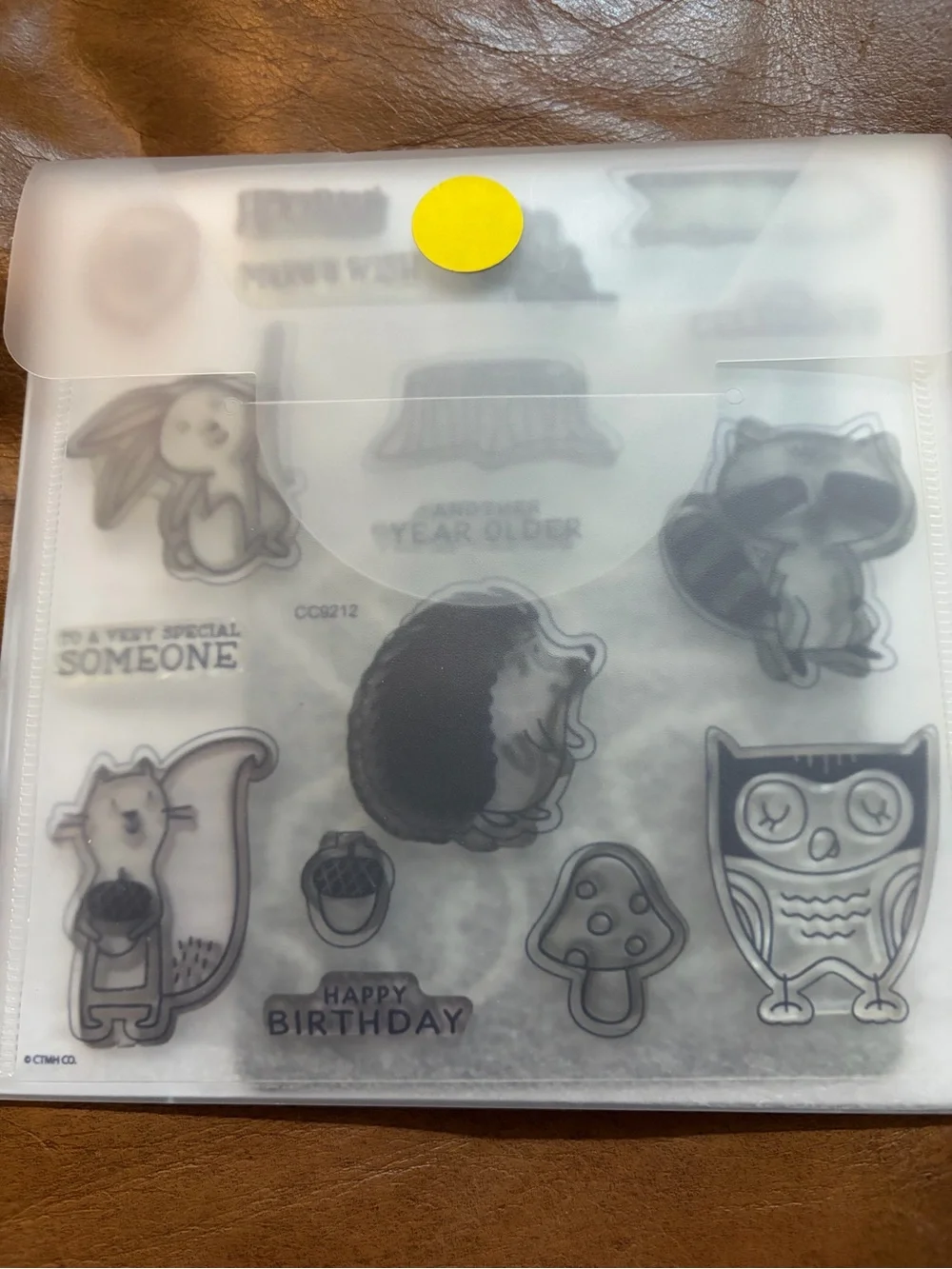 Thoughtful Critters Stamp + Thin Cuts Set - close to my heart